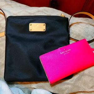 Kate spade crossbody and wallet